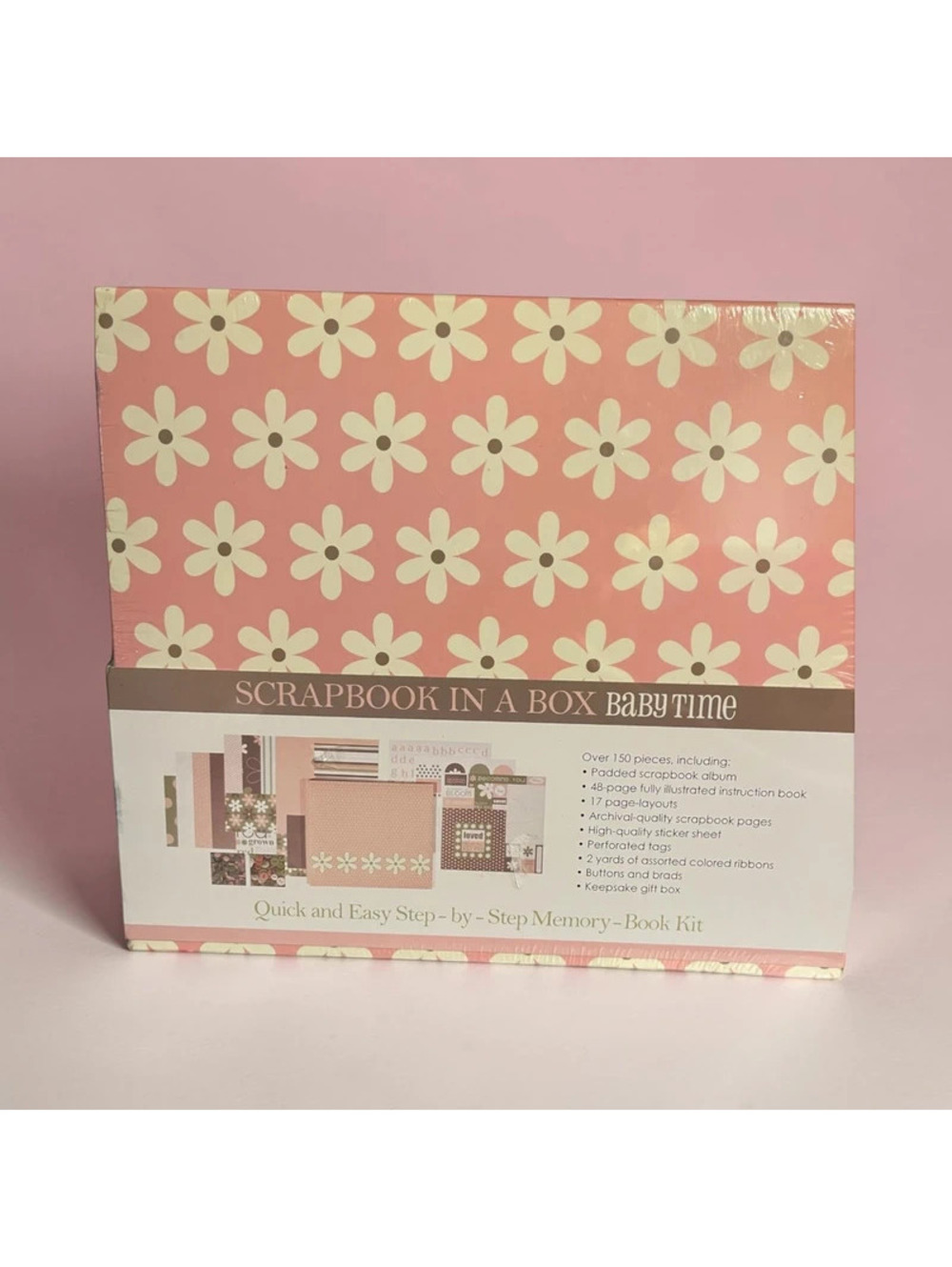 Book’s Scrapbook Box (Baby Time)
